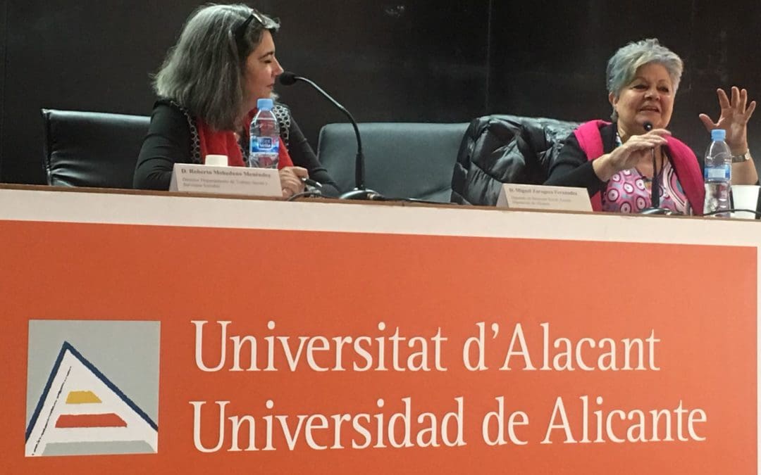 Conclusiones de la Jornada: ‘Innovaciones en Atención en Domicilios y Comunidad a Personas con Discapacidad y Personas Adultas Mayores’ y presentación del libro ‘La atención en domicilios y comunidad a personas con discapacidad y personas mayores’ (Universidad de Alicante)
