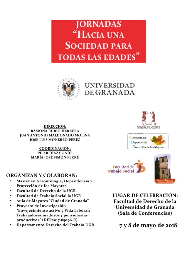 Pilar Rodríguez y Clarisa Ramos-Feijóo participan en las Jornadas 'Hacia una sociedad para todas las edades'