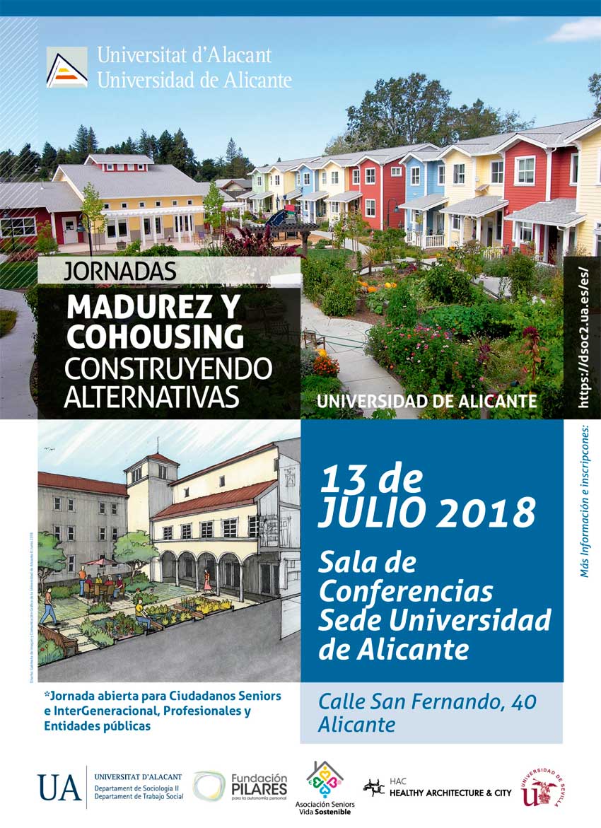 Jornada Madurez y Cohousing, construyendo alternativas Jornada Madurez y Cohousing, construyendo alternativas