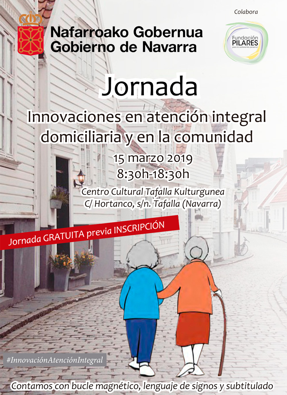Jornada sobre 'Innovaciones en atención integral domiciliaria y en la comunidad'
