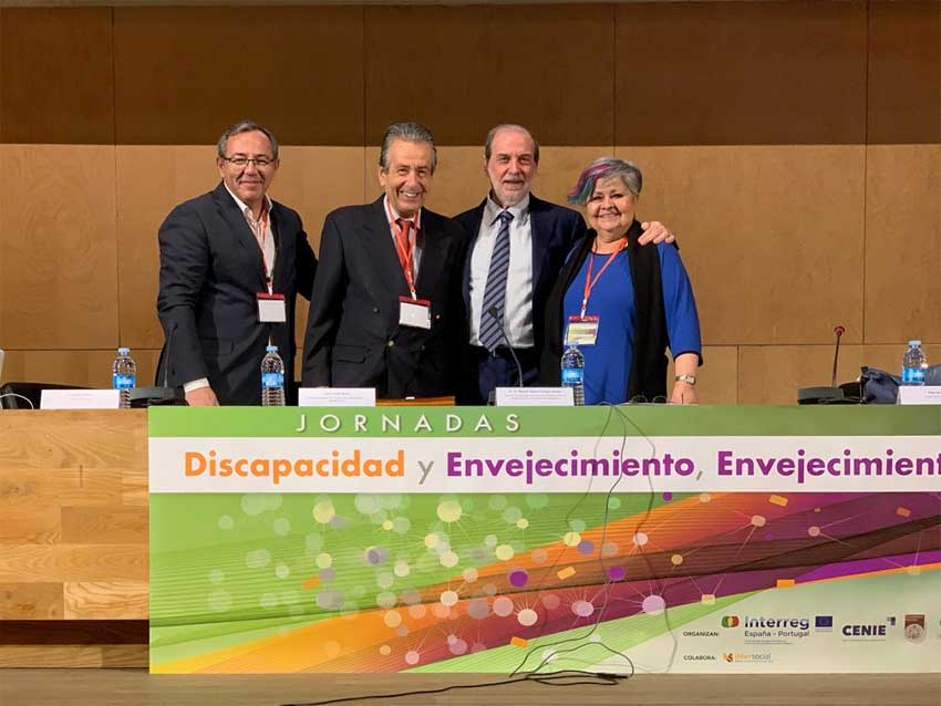 Pilar Rodríguez presente en la Jornada Discapacidad y Envejecimiento de Salamanca. 21-22/03/2019 190321 salamanca discapacidad foto 01