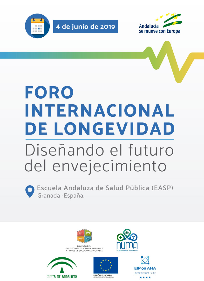 Pilar Rodríguez presente en el Foro Internacional de Longevidad. Granada, 04/06/2019 Foro Internacional de Longevidad