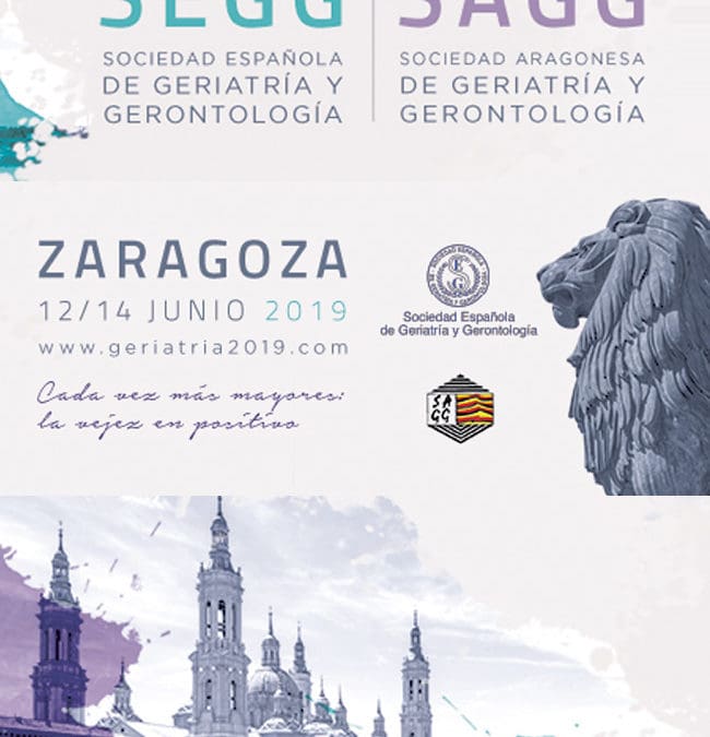 Fundación Pilares presente en el 61 Congreso de la SEGG. Zaragoza, 12-14/06/2019