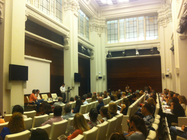 Vista de la sala del Palacio de Cibeles de la Jornada Sexualidad