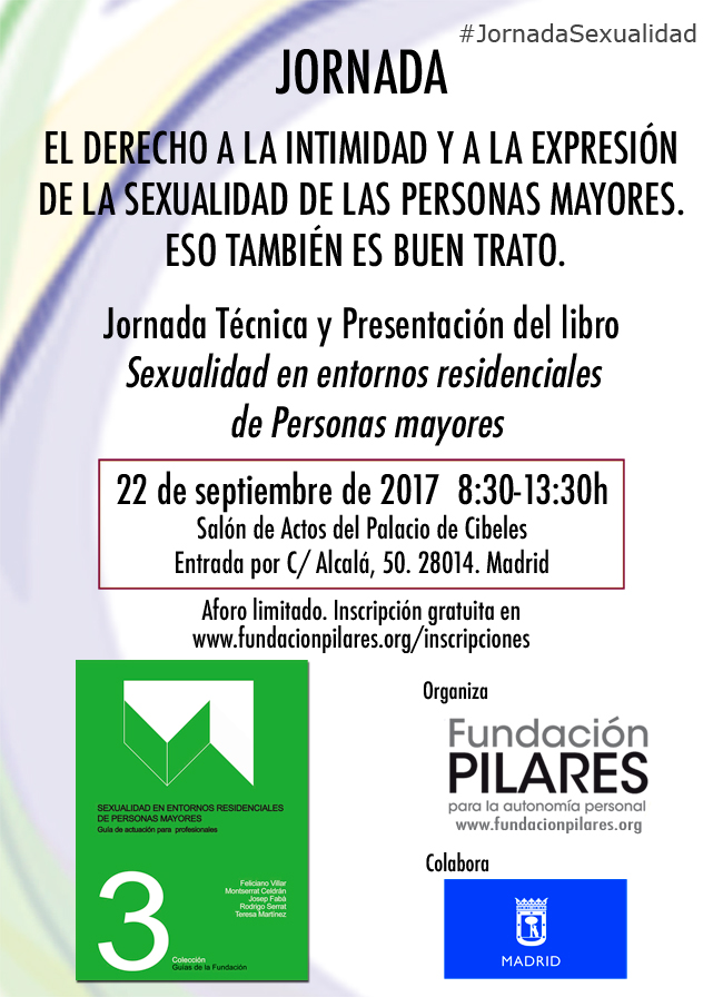 Jornada: El derecho a la intimidad y a la expresión de la sexualidad de las personas mayores