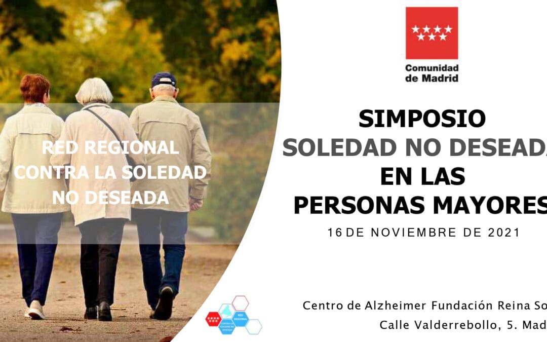 Simposio Soledad No Deseada en las Personas Mayores (16 noviembre)