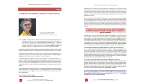 Artículo sobre la importancia de la figura del profesional de referencia dentro del Modelo AICP Articulo Lira